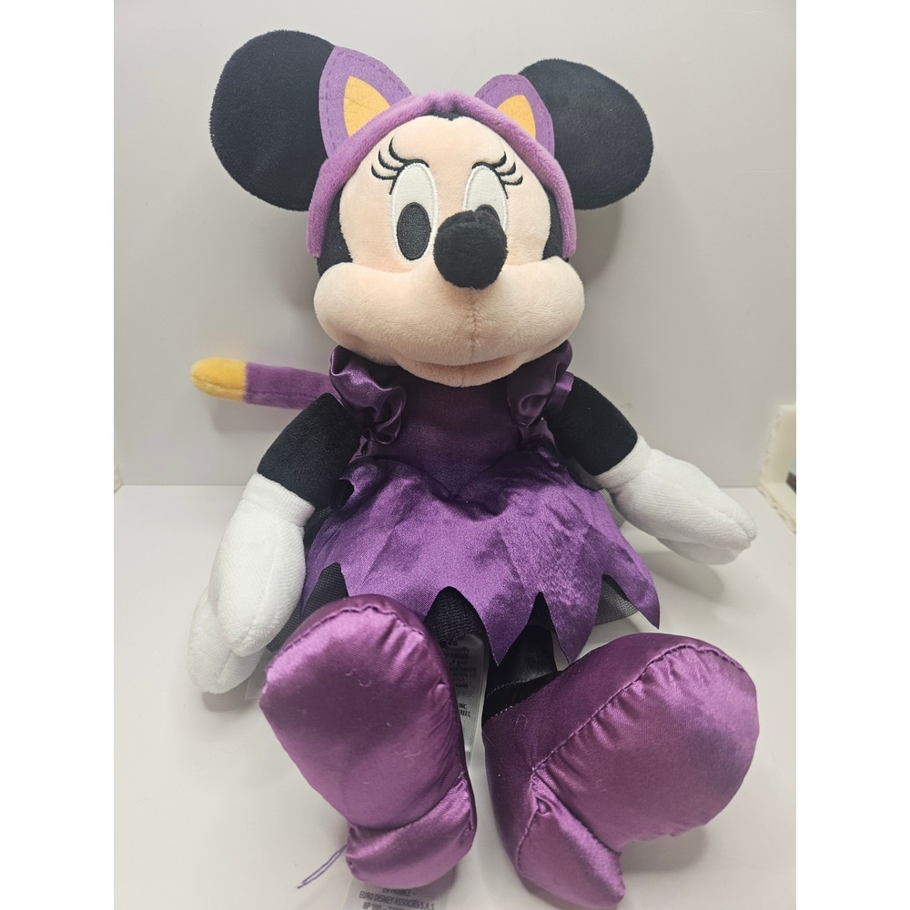 Disney Minnie Mouse Purple Halloween‎ Costume Plush Toy Doll